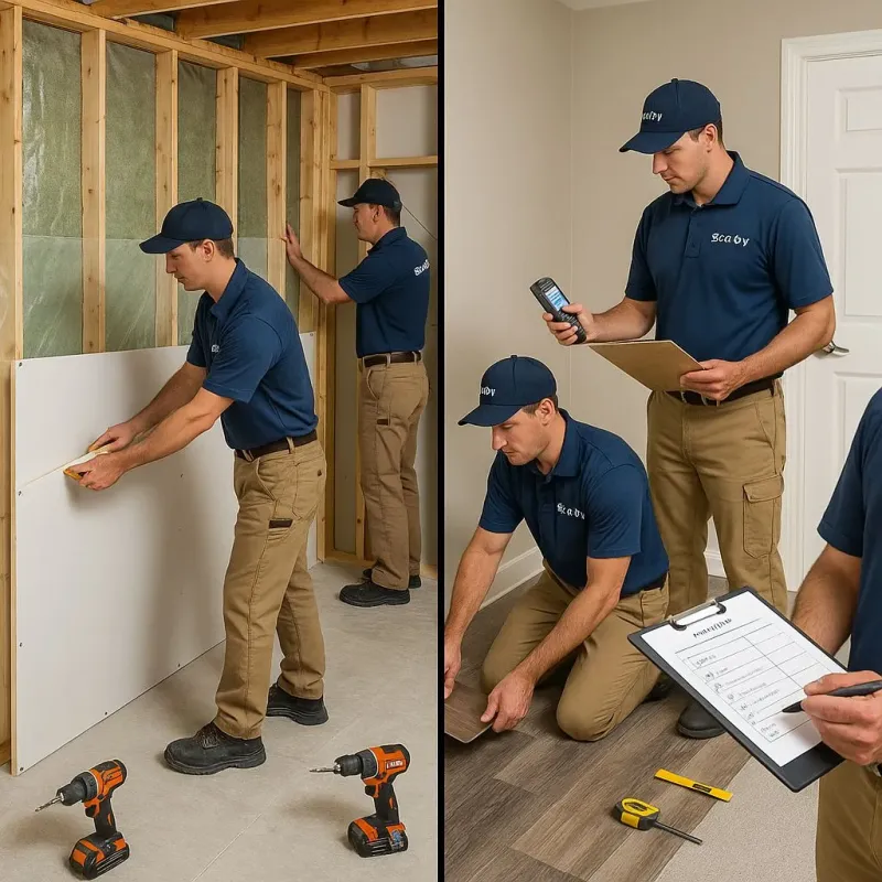 Repairs and Reconstruction process in Ephrata, PA